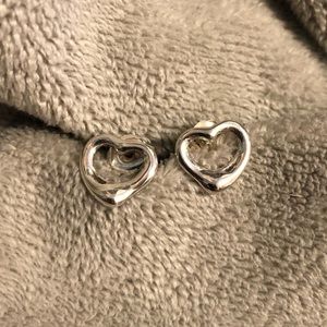 Authentic Elsa Peretti Open Heart Earrings